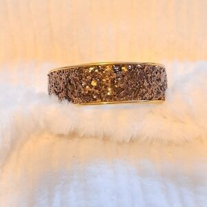 Brown glittery bangle